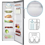 MPM Refrigerator 331lt H170xW60xD60cm Inox MPM-335-CJ-31 - Image 7