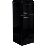 Ravanson Double Door Refrigerator 208lt H147xW54.5xD58.5cm Black LKK-210RB - Image 4