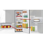 MPM Refrigerator 242lt H153xW55xD56cm Black MPM-246-CJ-26 - Image 4