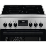 ELC Cooker 57lt with Ceramic Hobs W50cm. Inox - Image 2