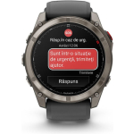 Garmin Fenix 8 Pro Titanium 51mm Αδιάβροχο Smartwatch με eSIM και Παλμογράφο (Graphite/Black Silicone) - Image 2