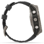 Garmin Fenix 8 Pro Titanium 51mm Αδιάβροχο Smartwatch με eSIM και Παλμογράφο (Graphite/Black Silicone) - Image 4