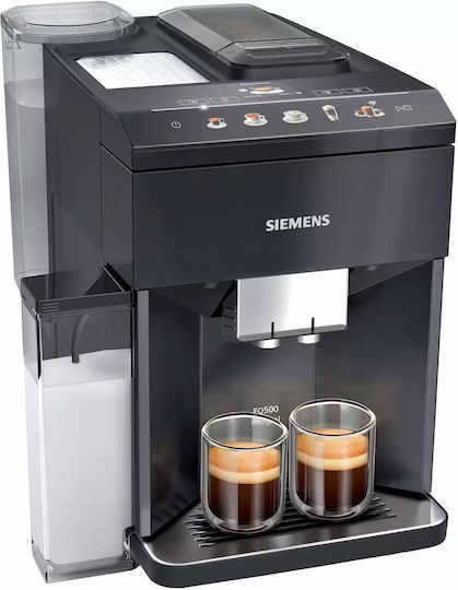 Siemens Eq500 Automatic Espresso Machine 1500W Pressure 15bar for Cappuccino with Grinder Black - Image 1