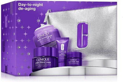 Clinique Day-To-Night De-Aging Skin Care Set for Αnti-ageing 3pcs - Image 1