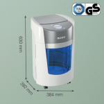 Leitz Micro Cut 8-Sheet Paper Shredder - Image 7