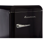 Ravanson Retro Mini Bar 118lt H86xW54.5xD58.5cm Black LKK-120ERB - Image 3