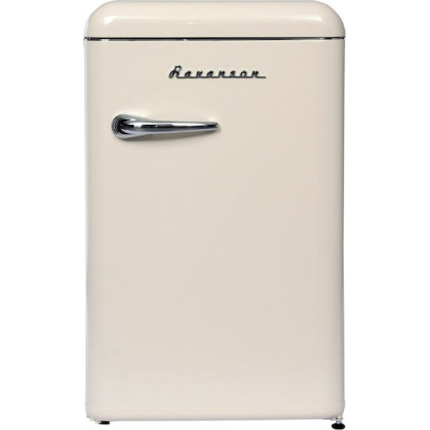Ravanson Retro Mini Bar 118lt H86xW54.5xD58.5cm Beige LKK-120RC