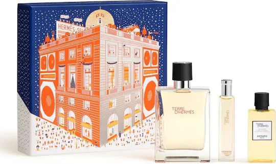 Hermes Terre D'hermes Men's Set with Eau de Toilette - Image 1