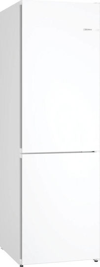 Bosch Fridge-Freezer 321lt Total NoFrost H186xW60xD66.5cm White KGN362WDF - Image 1