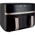 Russell Hobbs Satisfry Air Fryer with Double Detachable Bucket 9lt Black