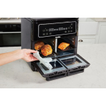 Breville Air Fryer with Double Detachable Bucket 11lt Black 2085267 - Image 2