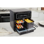 Breville Air Fryer with Double Detachable Bucket 11lt Black 2085267 - Image 5