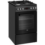 Beko Gas & Electric Cooker 60lt W50cm. Black - Image 3