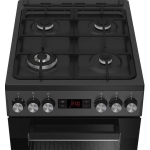 Beko Gas & Electric Cooker 60lt W50cm. Black - Image 4