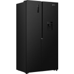Gorenje Side-by-Side Refrigerator 541lt Total NoFrost H178.6xW91.1xD61.5cm Black Hzf55082 G400