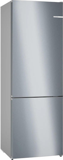 Bosch Fridge-Freezer 440lt Total NoFrost H203xW70xD66.7cm Inox KGN492IDF - Image 1