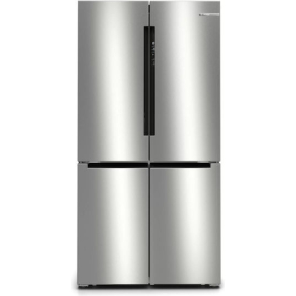 Bosch Side-by-Side Refrigerator 605lt Total NoFrost H183xW91xD73.1cm Brushed Steel Anti-Fingerprint KFN96VPEA