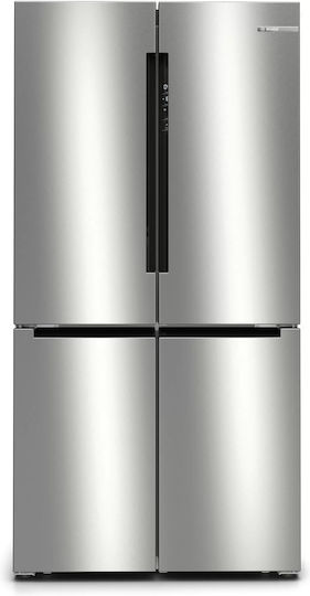 Bosch Side-by-Side Refrigerator 605lt Total NoFrost H183xW91xD73.1cm Brushed Steel Anti-Fingerprint KFN96VPEA - Image 1