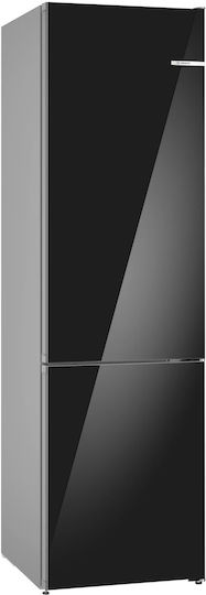 Bosch Fridge-Freezer 363lt Total NoFrost H203xW60xD66.5cm Black KGN39LBCF - Image 1