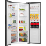 Gorenje Side-by-Side Refrigerator 541lt Total NoFrost H178.6xW91.1xD61.5cm Black Hzf55082 G400 - Image 5