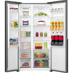 Gorenje Side-by-Side Refrigerator 541lt Total NoFrost H178.6xW91.1xD61.5cm Black Hzf55082 G400 - Image 8