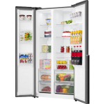 Gorenje Side-by-Side Refrigerator 541lt Total NoFrost H178.6xW91.1xD61.5cm Black Hzf55082 G400 - Image 4