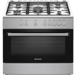 Ravanson Chef Modern Stove 110lt with Gas Cooktop P90cm Inox - Image 5