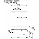 Bosch Ventilation Mechanism 90cm Black - Image 4