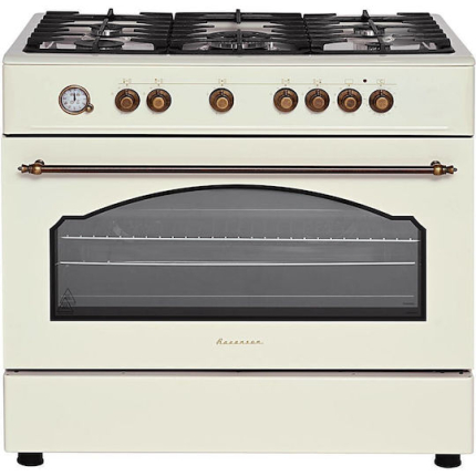 Ravanson Cooker 110lt W90cm. Cream