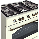 Ravanson Cooker 110lt W90cm. Cream - Image 2