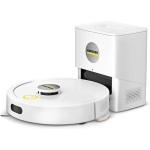 Karcher RVC 3 Comfort Extra Robot Vacuum Cleaner with Laser Mapping and 15000Pa Suction Power White