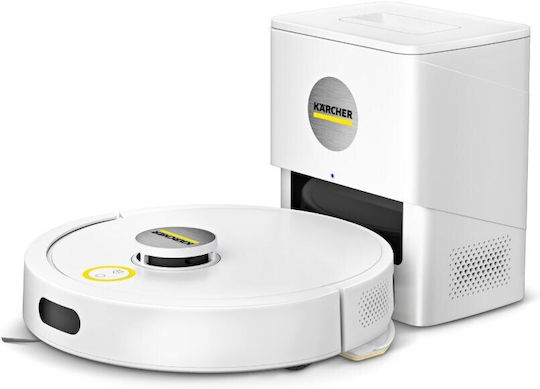Karcher RVC 3 Comfort Extra Robot Vacuum Cleaner with Laser Mapping and 15000Pa Suction Power White - Image 1