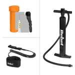 Rebel Inflatable SUP Board with Length 3.35m Gray - Image 3