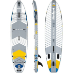 Rebel Inflatable SUP Board with Length 3.35m Gray - Image 6