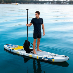 Rebel Inflatable SUP Board with Length 3.35m Gray - Image 7