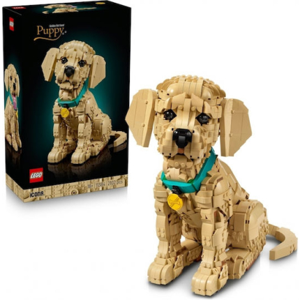 LEGO Icons Golden Retriever Puppy for 18+ Years 2102 Pieces
