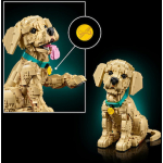 LEGO Icons Golden Retriever Puppy for 18+ Years 2102 Pieces - Image 3