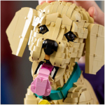 LEGO Icons Golden Retriever Puppy for 18+ Years 2102 Pieces - Image 7