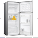 MPM Double Door Refrigerator 117lt H115xW48xD53cm Silver MPM-125-CZ-11/E - Image 2