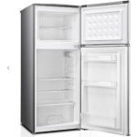 MPM Double Door Refrigerator 117lt H115xW48xD53cm Silver MPM-125-CZ-11/E - Image 3