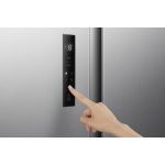 Gorenje Side-by-Side Refrigerator 541lt NoFrost H178.6xW91.1xD61.5cm Gray NRS917E41XWD - Image 2