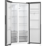Gorenje Side-by-Side Refrigerator 541lt NoFrost H178.6xW91.1xD61.5cm Gray NRS917E41XWD - Image 4
