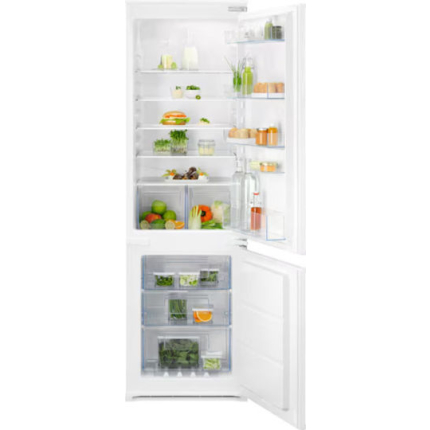 Electrolux Built-in Fridge-Freezer 257lt NoFrost H177.2xW54.6xD54.9cm White LNT6NE18S