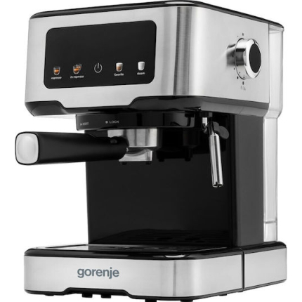 Gorenje ESCM15CD Espresso Coffee Machine Black