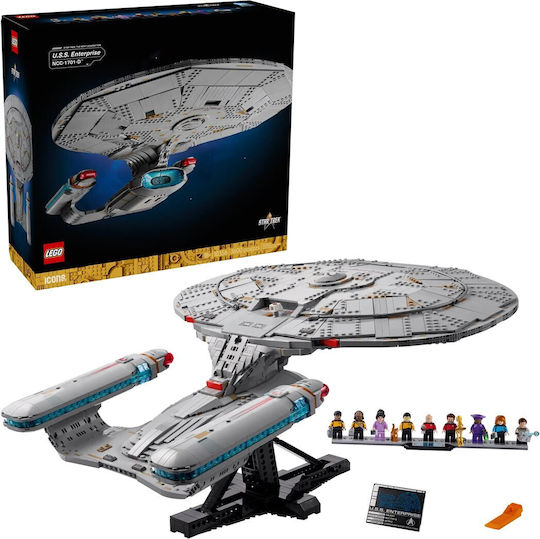 LEGO Icons Star Trek U.S.S. Enterprise NCC-1701-D for 18+ Years 3600 Pieces - Image 1