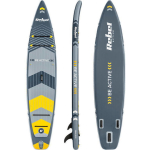 Rebel Inflatable SUP Board with Length 3.81m Gray - Image 8