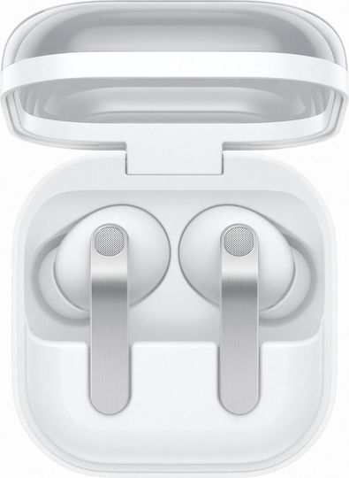 Samsung Galaxy Buds4 Pro Bluetooth Handsfree Ακουστικά με Αντοχή στον Ιδρώτα και Θήκη Φόρτισης Λευκά - Image 1
