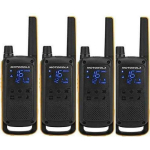 Motorola Talkabout T82 Extreme Wireless Transceiver PMR 0.5W with Monochrome Screen Set of 4pcs