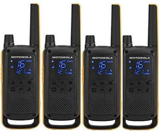 Motorola Talkabout T82 Extreme Wireless Transceiver PMR 0.5W with Monochrome Screen Set of 4pcs - Image 1