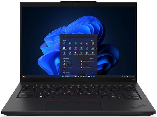 Lenovo ThinkPad L14 Gen 6 (AMD) 14" IPS FHD+ (Ryzen 7 Pro-250/16GB/512GB SSD/Radeon 780M/Windows 11 Pro) Черен (Английска клавиатура UK) - Image 1